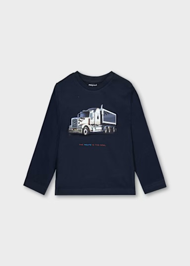 IMG_1358 MAYORAL Soft Tee Navy - Image 1