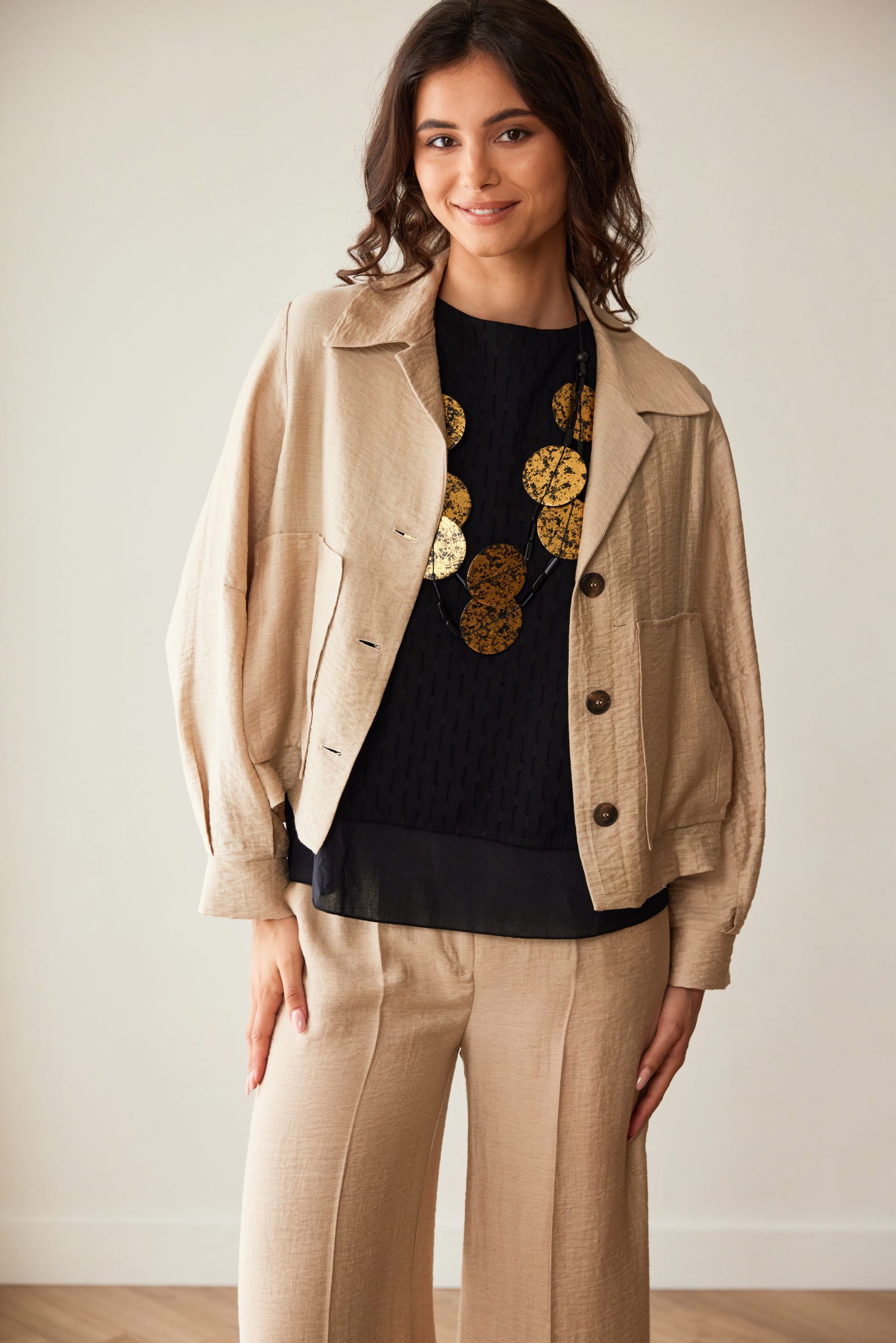 S26137-168-138 (5) PERUZZI Luster Jacket S26137 - Image 1