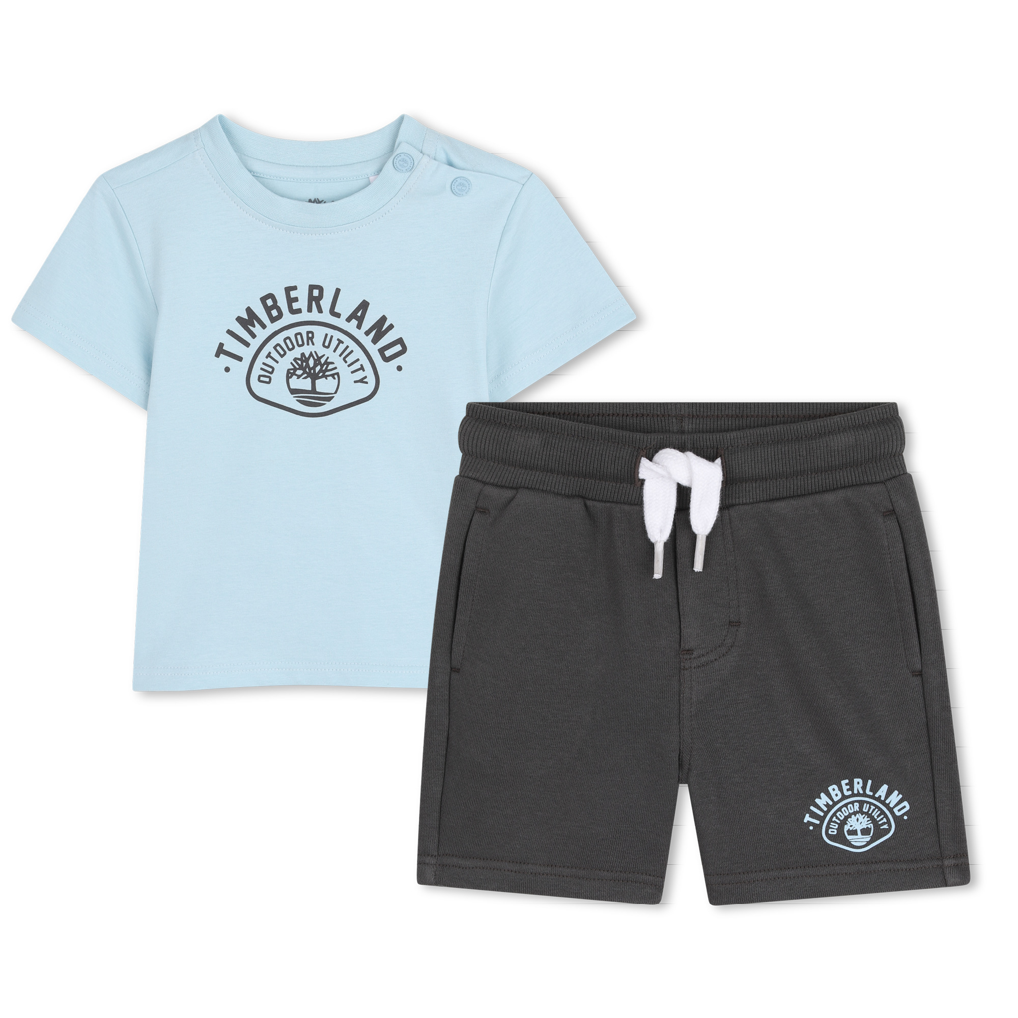 T60859_77B_001 TIMBERLAND Set - Tee & Shorts T60859 (6mths to 4years) - Image 1