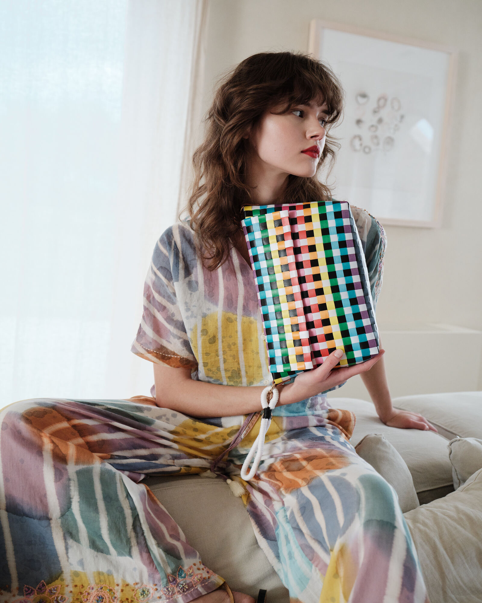 IMG_5418 TOTE Clutch & Cross-Body Bag Multi Colour B0731 - Image 1