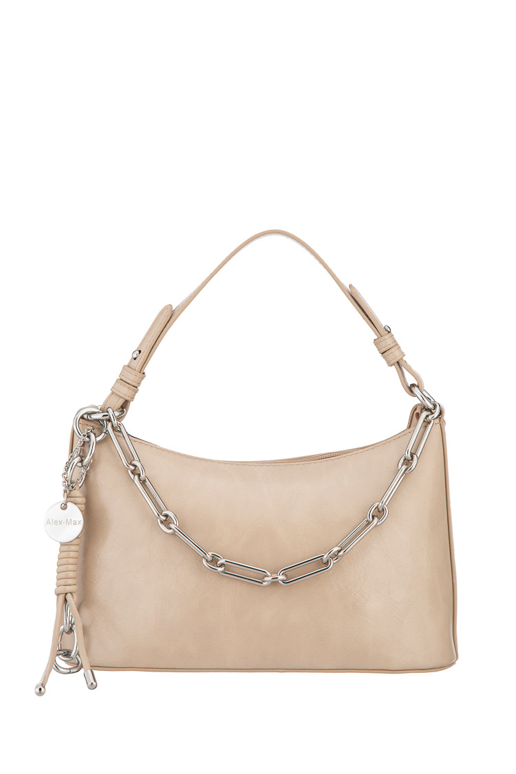 IMG_5426 TOTE Carry Handle & Cross-Body Bag Beige B02911 - Image 1