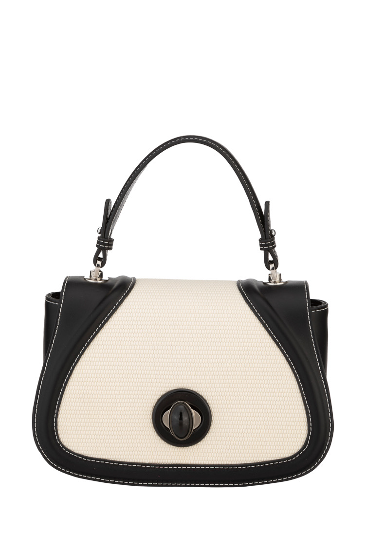 IMG_5434 (SIOBHAN DONOVAN's conflicted copy) Shoulder / Arm Handbag Black/Ecru 1873 - Image 1