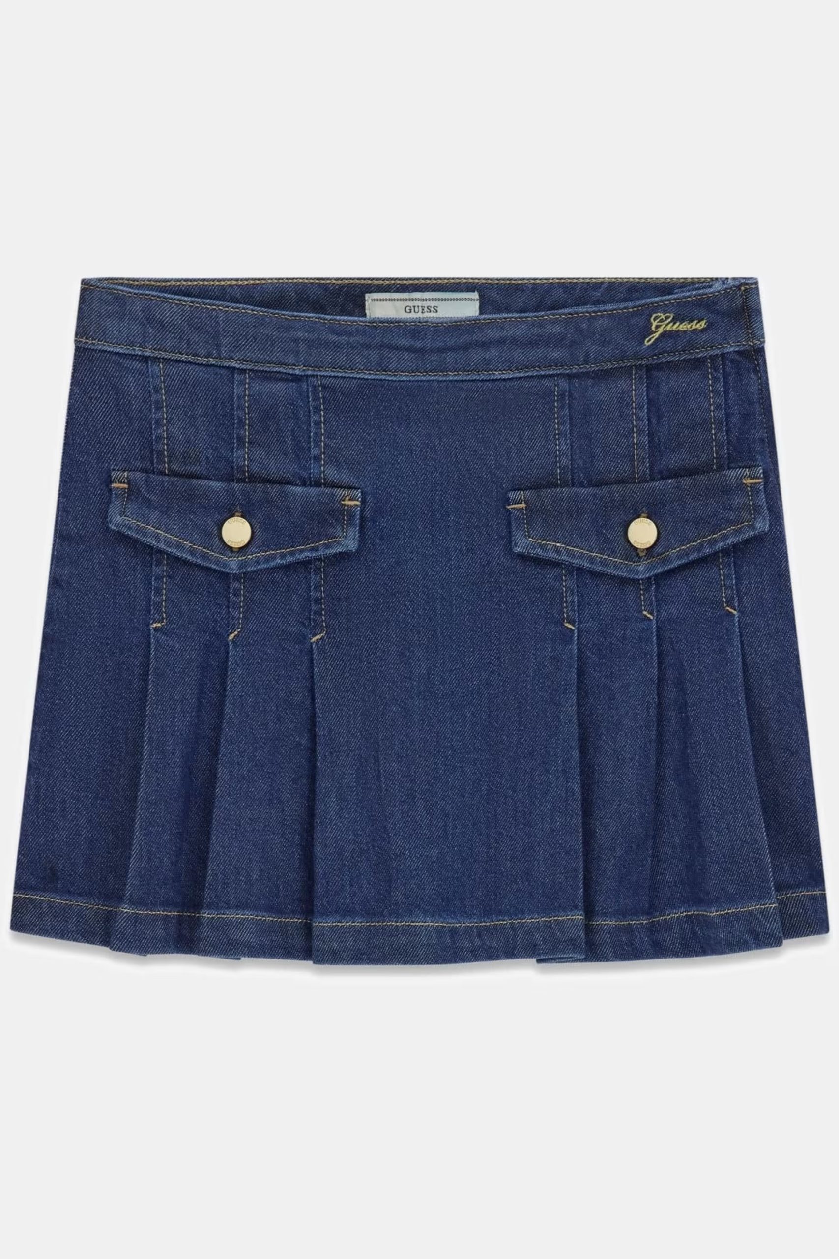 IMG_8126 GUESS Denim Mini Skirt - Image 1