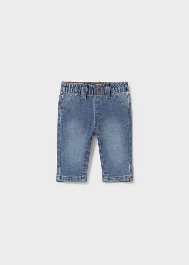 16-00593-005-L-4 MAYORAL Cotton Lined Pull-on Denim 593 - Image 1