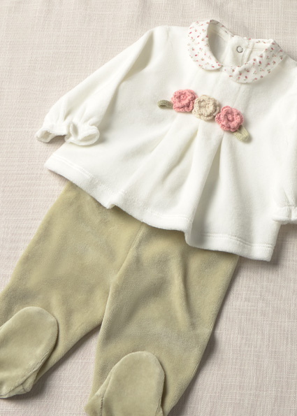 16-02512-021-M-1 MAYORAL Velour 2 Piece Set 2512 - Image 1