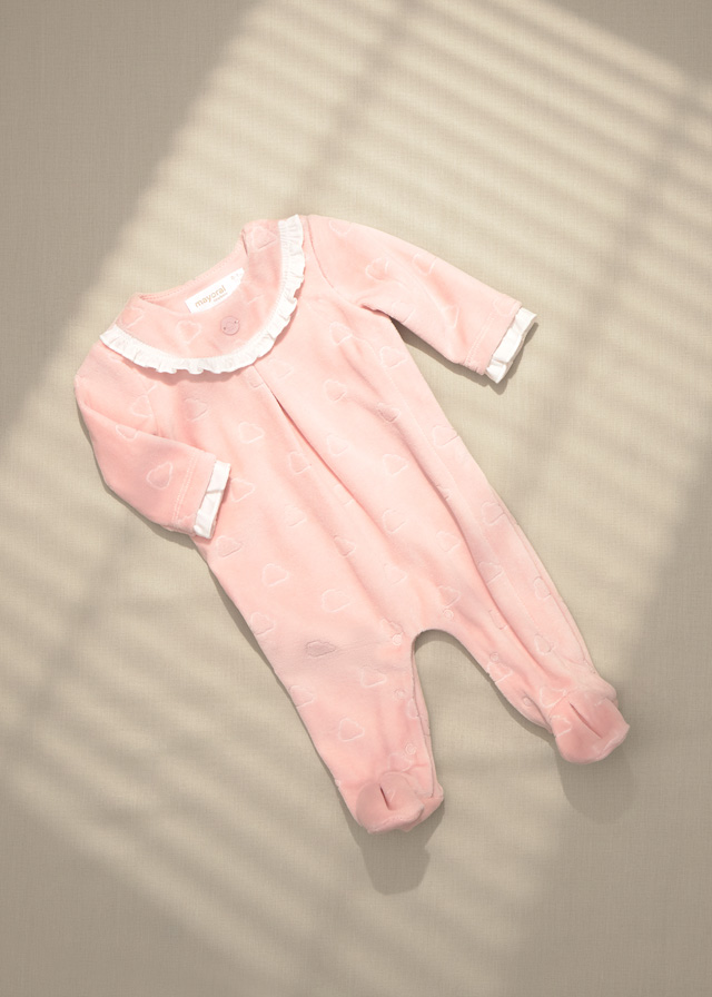 16-02749-067-L-1 MAYORAL Velour Babygro 2749 - Image 1