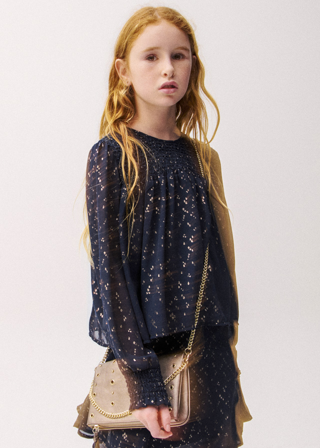 16-07121-088-L-1 MAYORAL Chiffon Blouse 7121 - Image 1