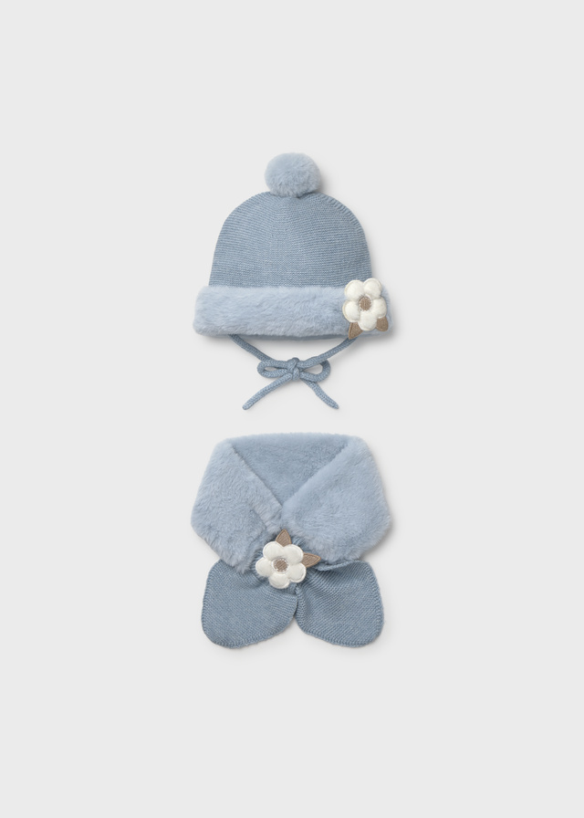 16-10257-027-L-4 MAYORAL Hat & Scarf Set 10257 - Image 1