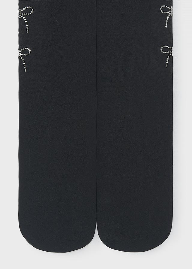 16-10328-063-L-5 Mayoral Opaque Tights Black 10328 - Image 1