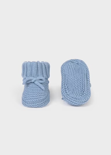 IMG_4254 MAYORAL Newborn Knit Booties 9167 - Image 1