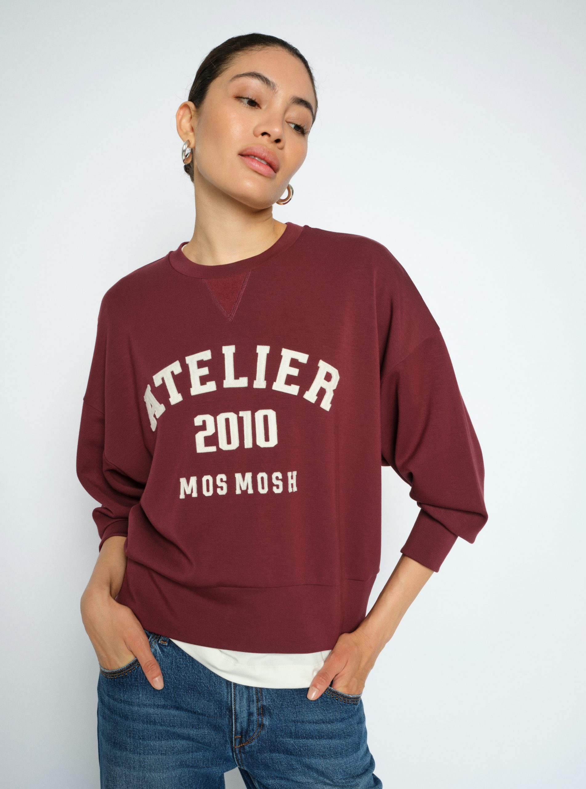 MOS-MOSH_AW26_278_177510_2 Mos Mosh Nima Sweatshirt 177510 - Image 1