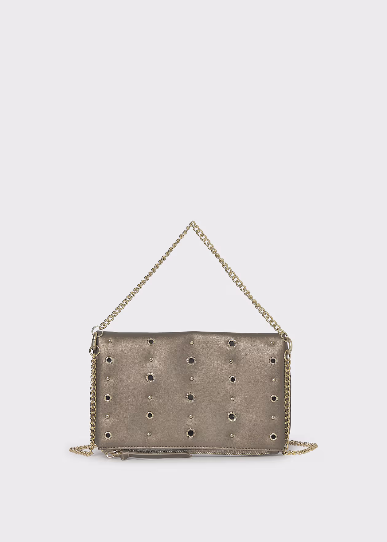 girls-faux-leather-bag-bronze-XL-4 MAYORAL Bag 10339 - Image 1