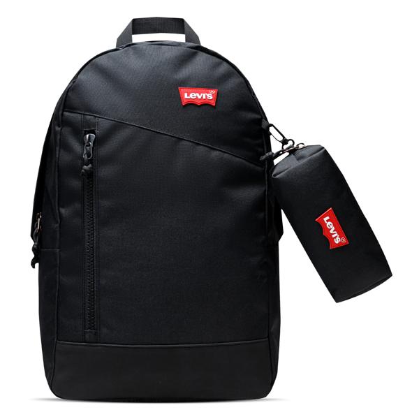 9A8704-023_F_F LEVI'S Explore Rucksack with Pencil Case 9A8704 BLACK - Image 1