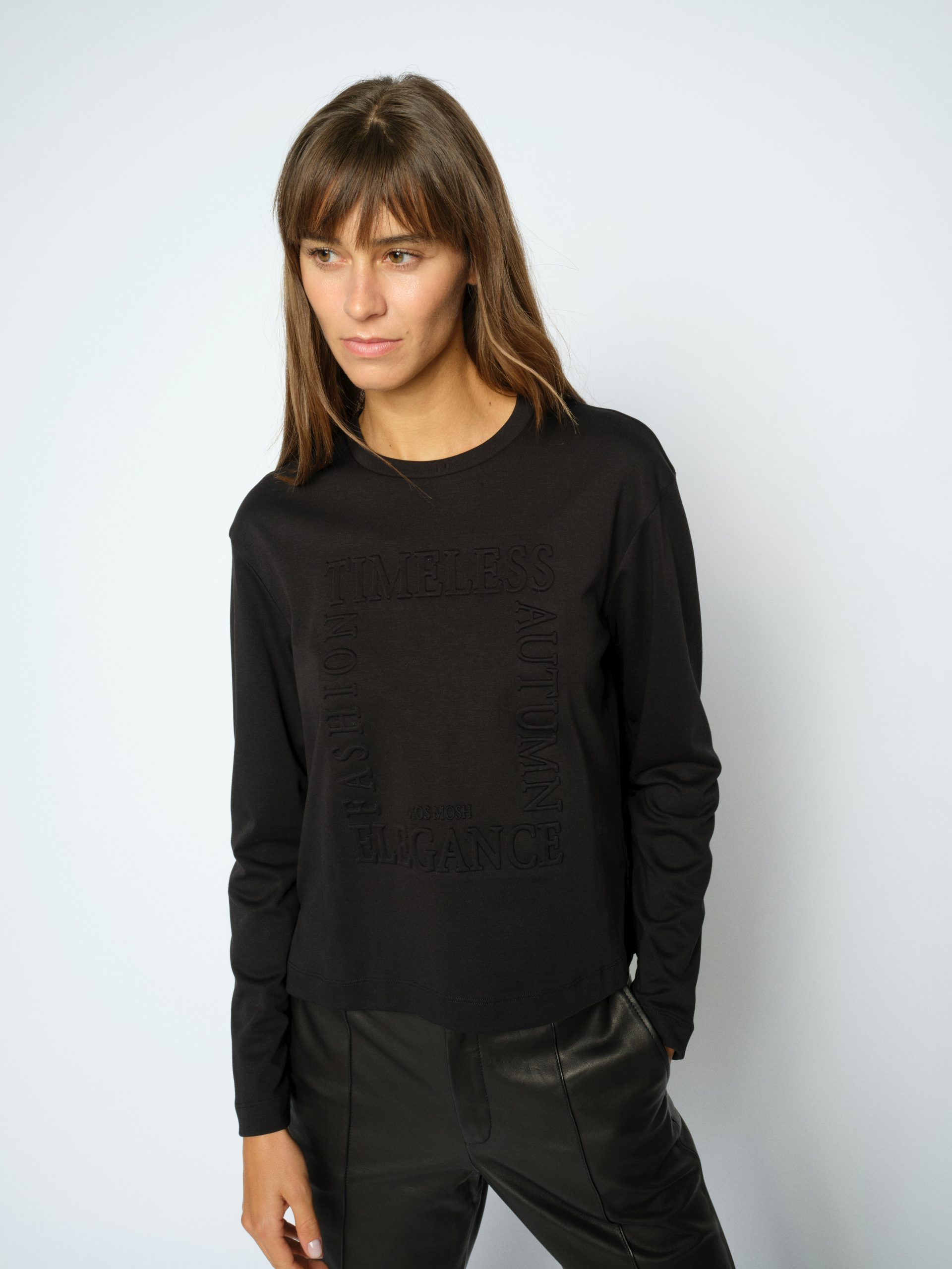 MOS-MOSH_AW26_801_180690_4 Mos Mosh Aly Black Tee 180690 - Image 1