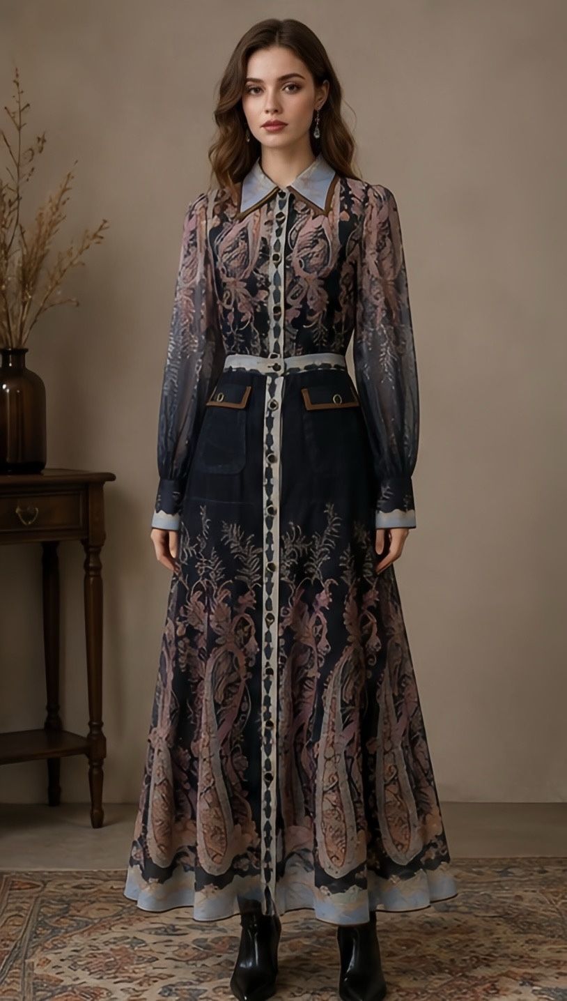 MS_1788269845831 Blouse & Skirt Set - Image 1