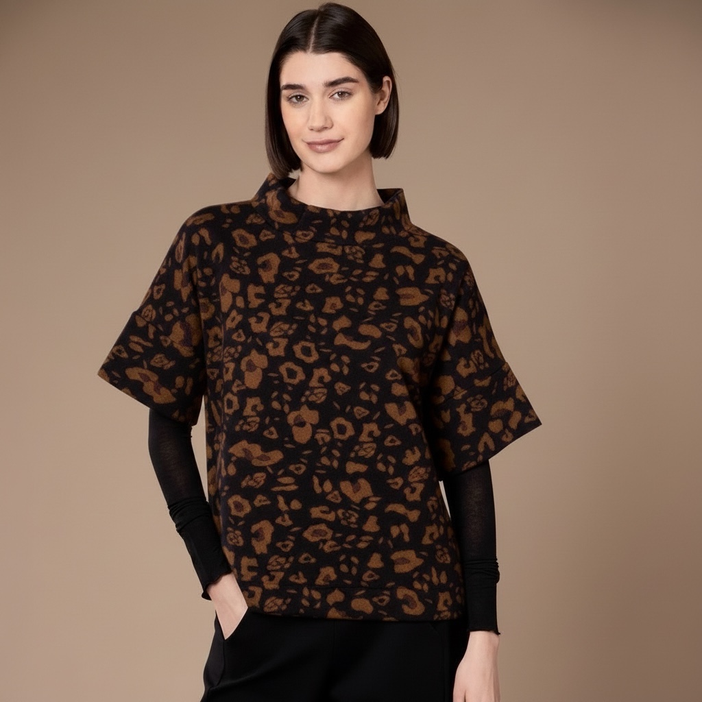 Photoroom_20260903_200033 PERUZZI Knit Top W26192 - Image 1