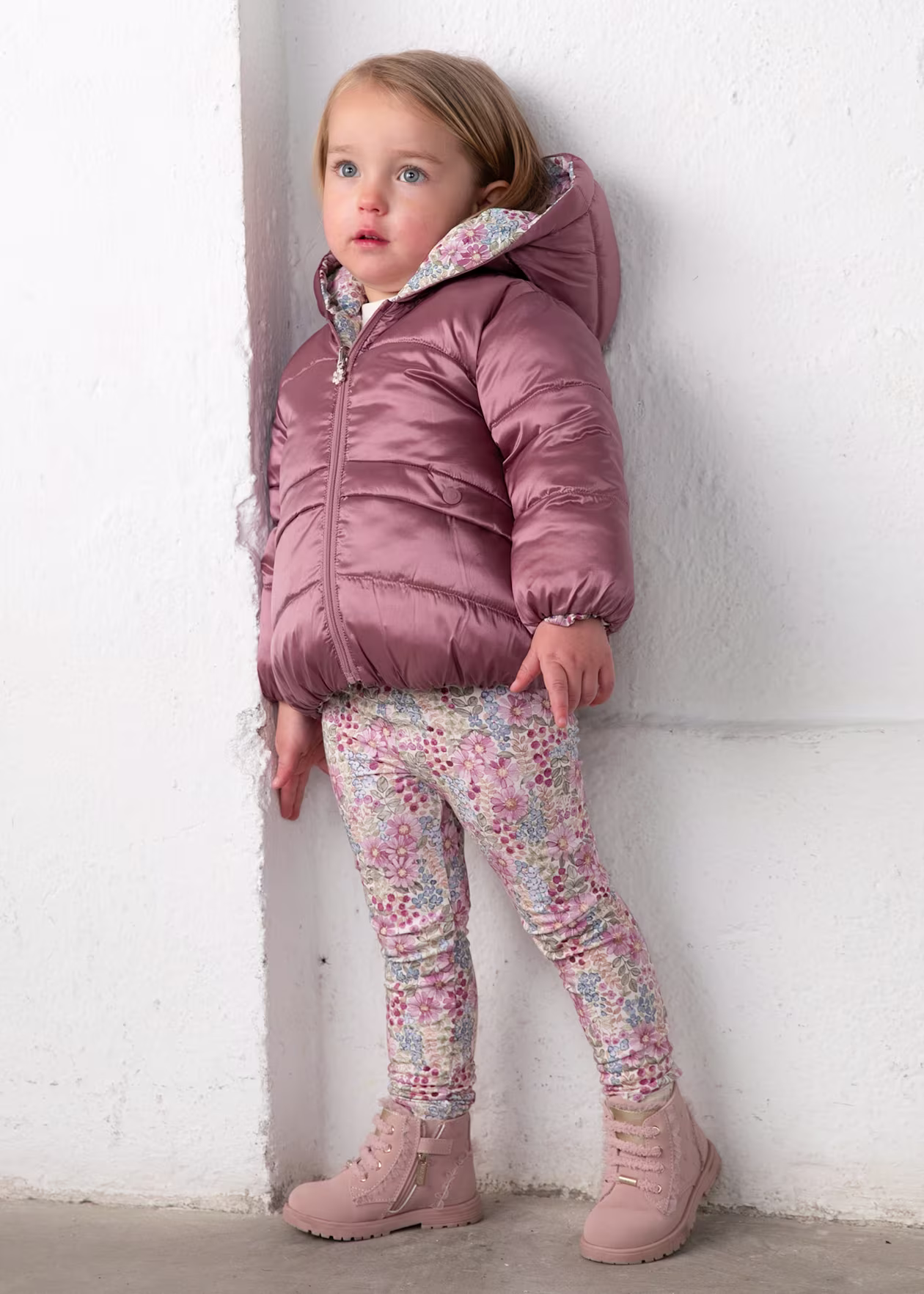 baby-reversible-coat-violet-XL-3 MAYORAL Reversible Jacket 2437 - Image 1