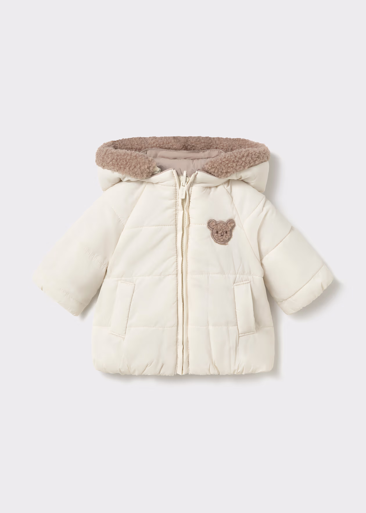 newborn-reversible-coat-frappe-XL-6 MAYORAL Reversible Coat 2413 - Image 1