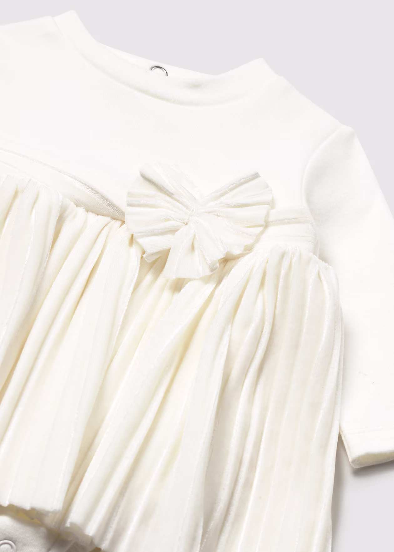 28132 MAYORAL Romper Dress with Bow 2813 - Image 1