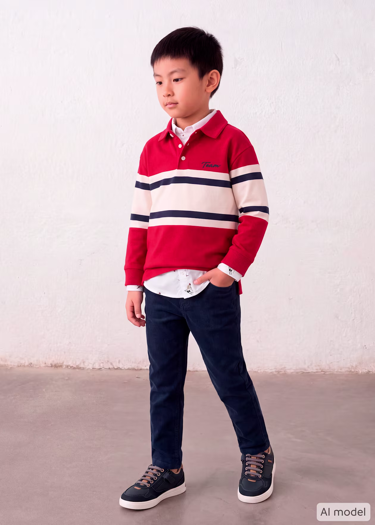boy MAYORAL Cord Blue 571 - Image 1